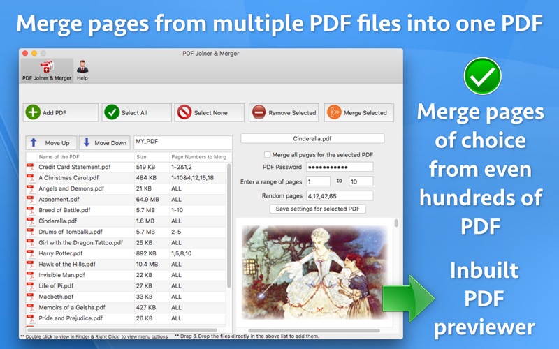 pdf joiner & merger iphone screenshot 1