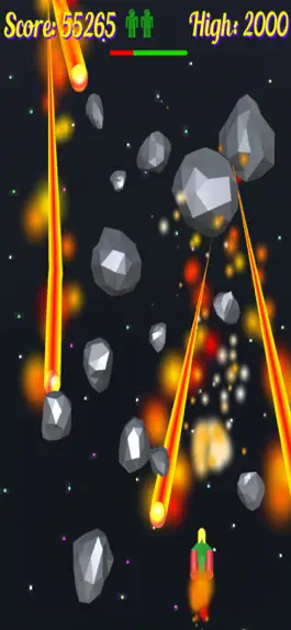 Game screenshot Meteors Asteroids Fireball Pro hack