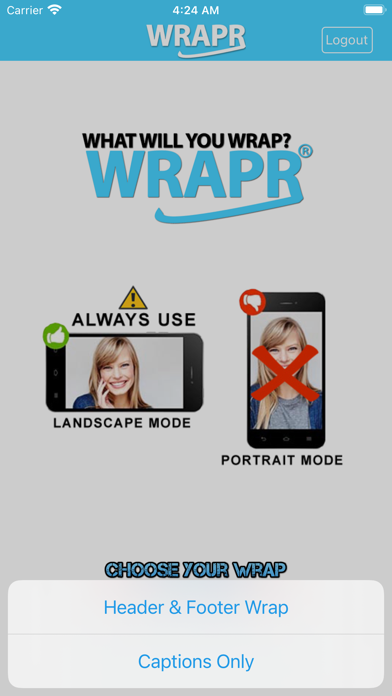 WRAPR Screenshot