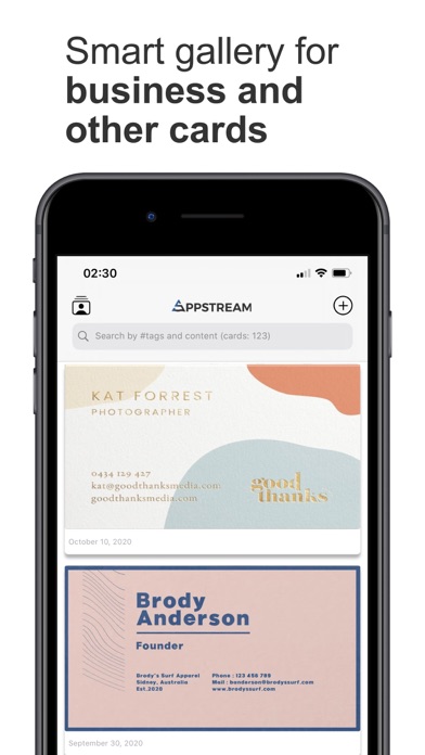 AppStream Card Gallery Screenshot
