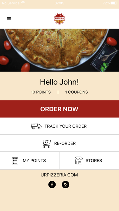 UR Pizzeria Screenshot