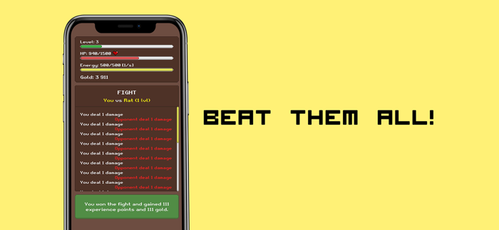 Simplest RPG Game - Text Story