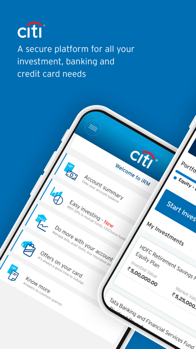 Citibank IN Screenshot