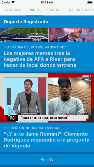 Diario Registrado Screenshot