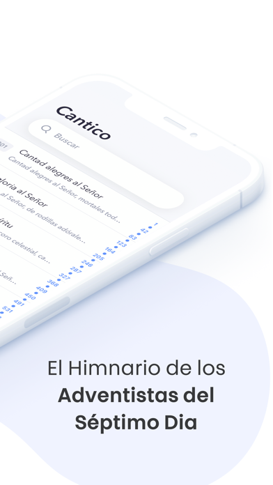 Cantico: Himnario Adventista iPhone screenshot 2 - Music app