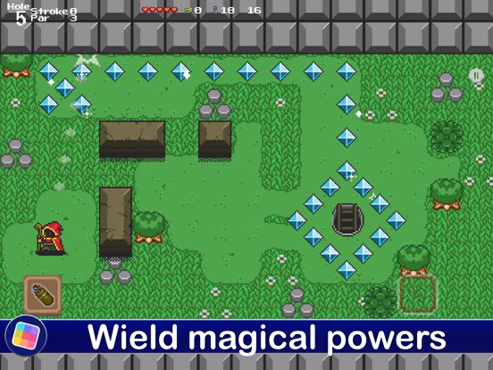 Wizard Golf RPG - GameClub iPad app afbeelding 2