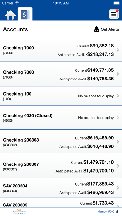 Royal Business Bank - Business Screenshot
