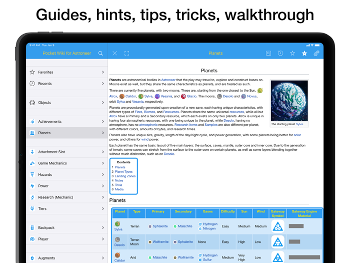 Pocket Wiki for Astroneer