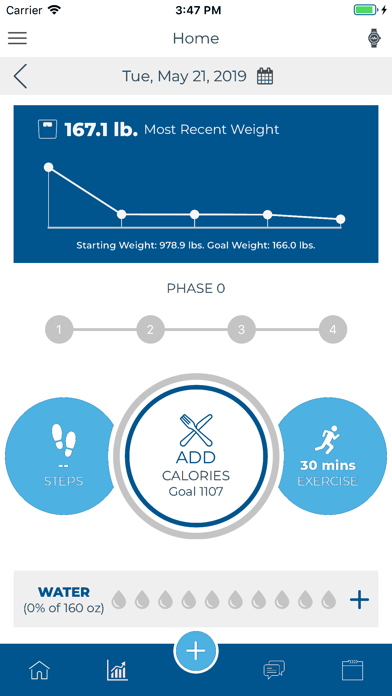 My Westmed Connect Weight Loss Screenshot