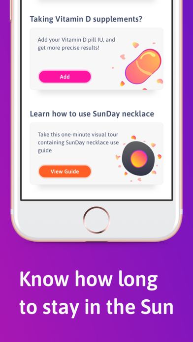 SunDay: Vitamin D & UV Tracker screenshot