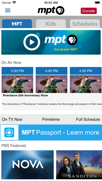 Maryland Public Television Screenshot