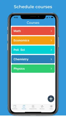 Game screenshot UniPlan: Student Planner hack