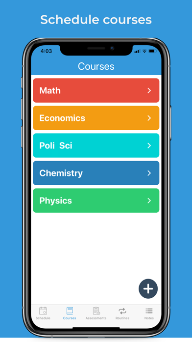 UniPlan: Student Planner Screenshot