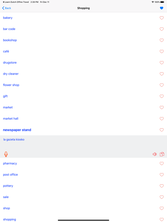 Screenshot #6 pour Learn Esperanto Offline Travel