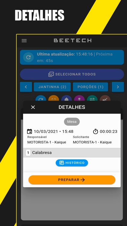 Beetech App Cozinha screenshot-3
