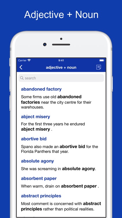 English Collocation Flashcards screenshot-7
