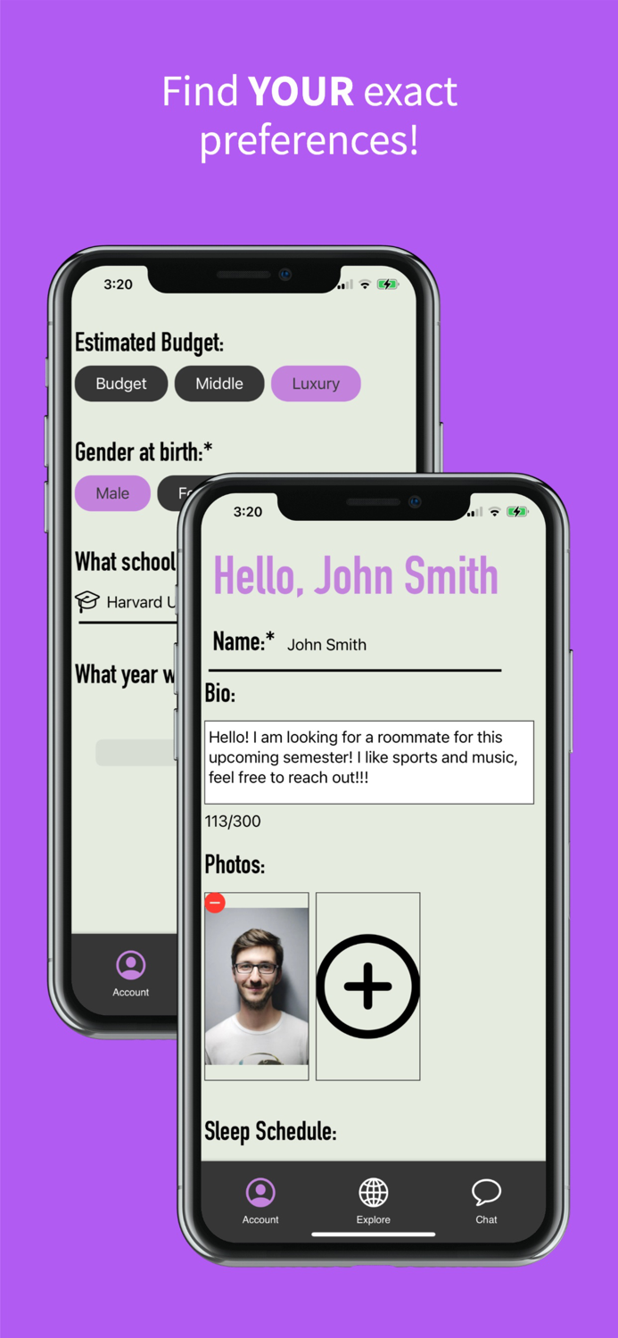 UniRoom Roommate Finder