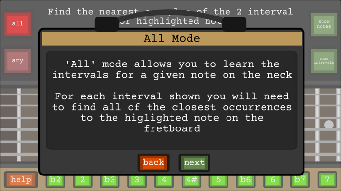 Guitar Interval Trainer