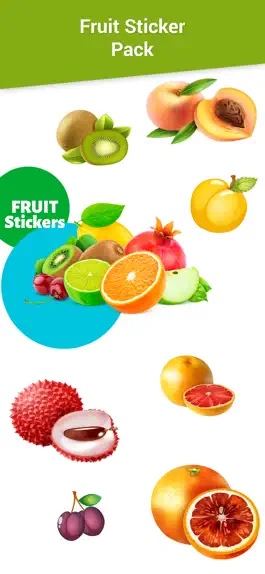 Game screenshot Fruit Stickers Pack mod apk