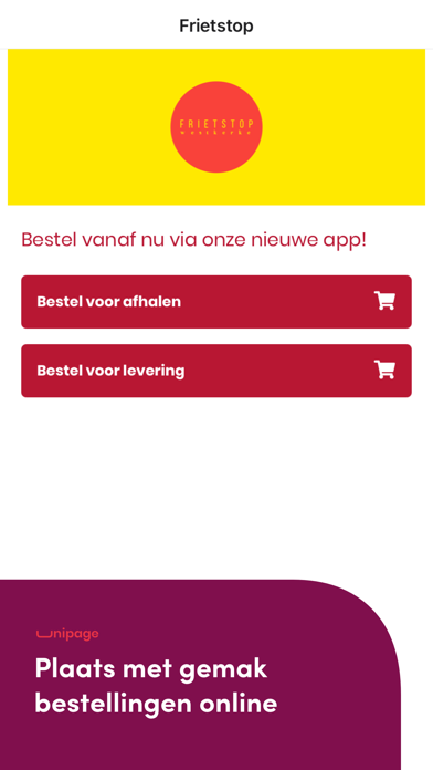 Frietstop Screenshot
