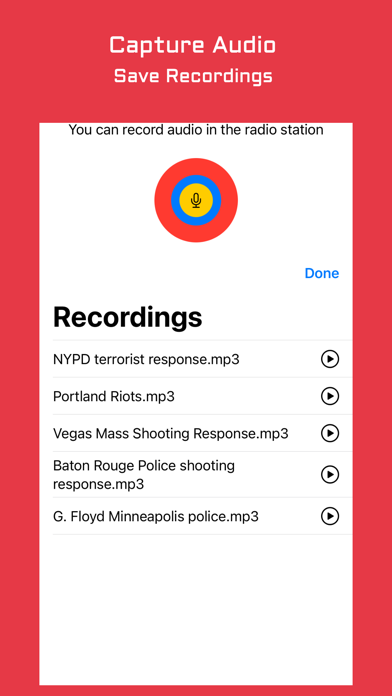 Police Scanner Radio + Fire Screenshot