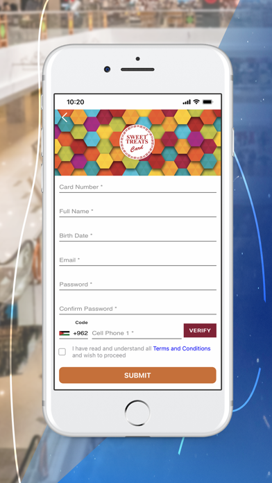 Sweet Treats Card Screenshot