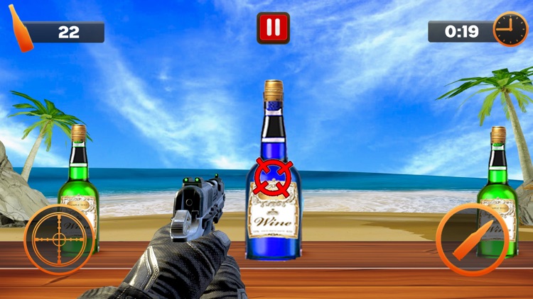 Bottle Shoot 3D Shooting Games screenshot-4