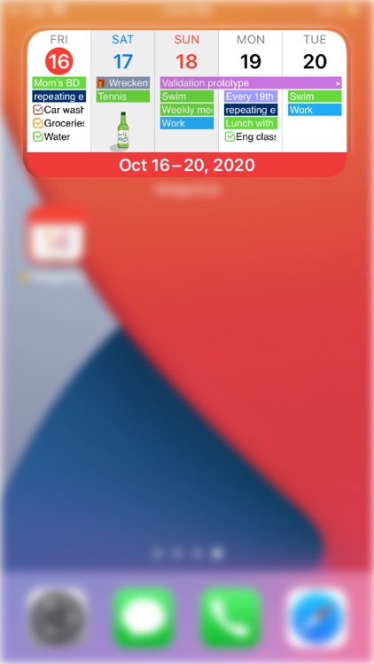 WidgetCal-Calendar Widget