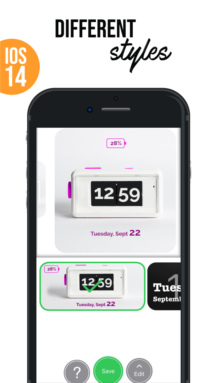 Widgets Themes and Color