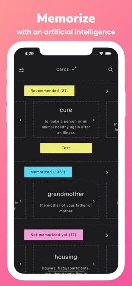 Game screenshot Memorize: Learn English Words mod apk