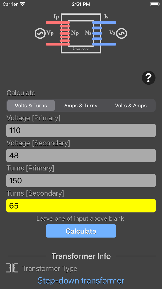 #3. Transformer Calculator Plus (iOS) 由: Nitrio
