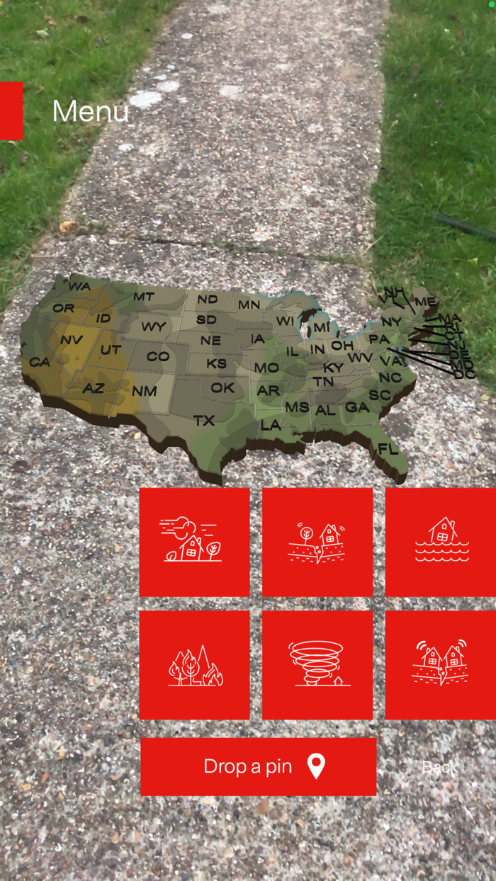 Hiscox Natural Disaster Map