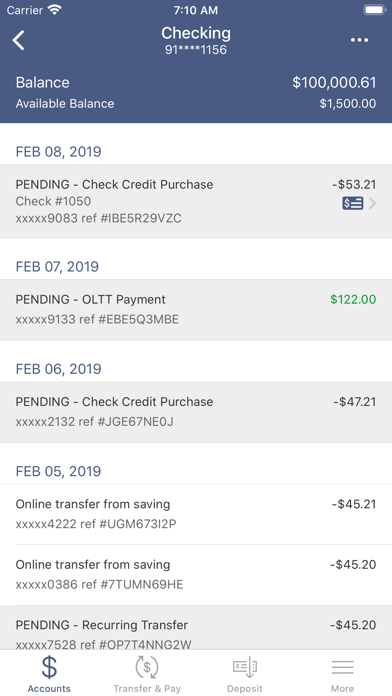 Commercial Bank of Mott Screenshot