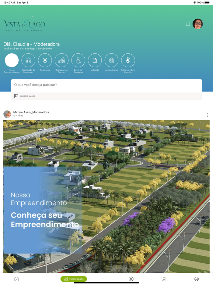 VISTA DO LAGO - ASSOCIAÇÃO