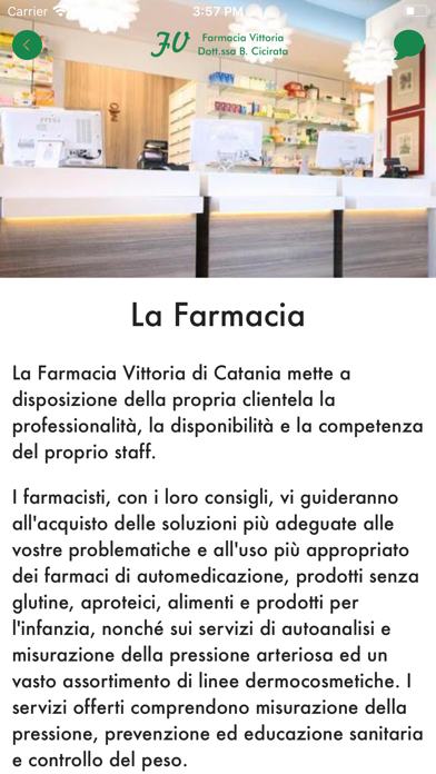 Farmacia Vittoria Cicirata Screenshot