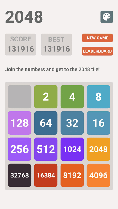 2048 Stunning Colors Screenshot