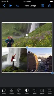 video collage - stitch videos iphone screenshot 2