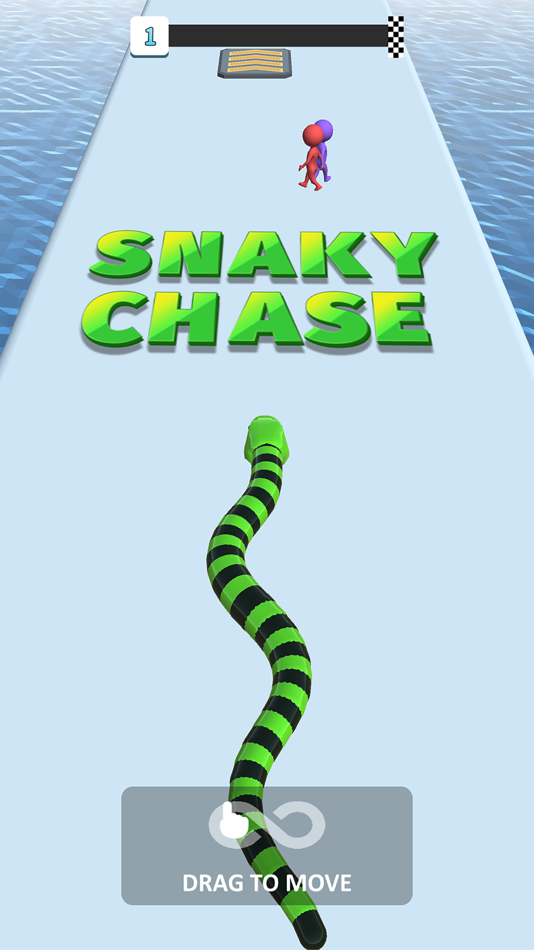 #1. Snaky Chase (iOS) 由: MARS BARS TOV