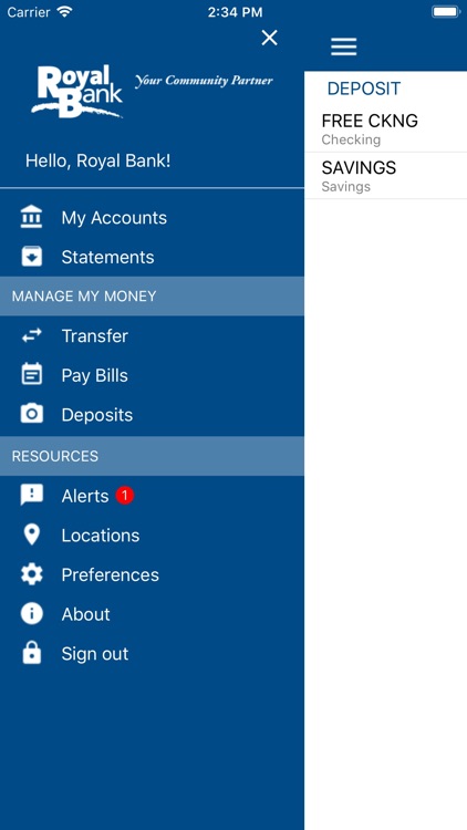 Royal Bank Mobile Banking App