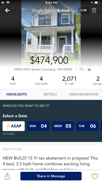Cutler Real Estate Screenshot