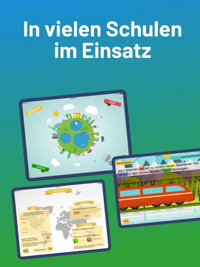 Screenshot von Wortarten Weltreise auf dem iPhone 5