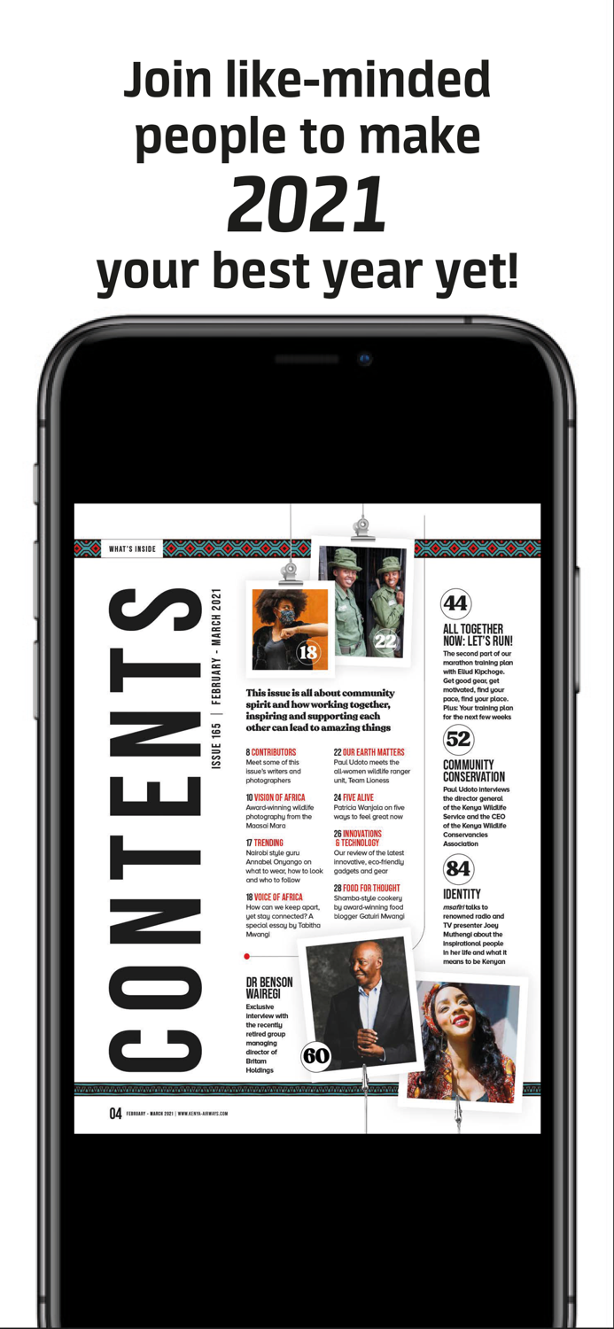 MSAFIRI Kenya Airways Magazine