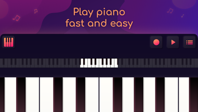 Piano ONE: Virtual keyboard Screenshot