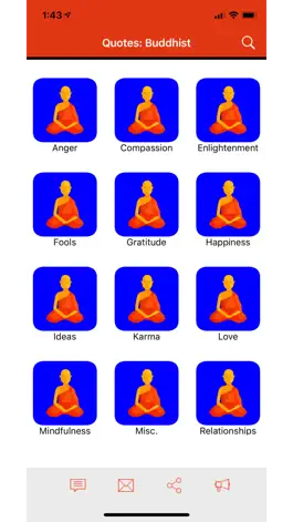 Game screenshot Quotes: Buddhist apk