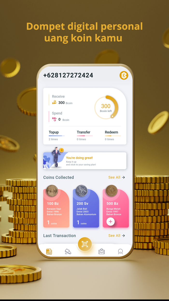 Bizcoin - Save Coin to Digital