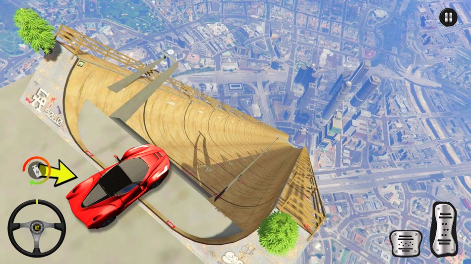 #1. Car Games 2023 Stunt Mega Ramp (iOS) Bởi: Dan Lapusanu