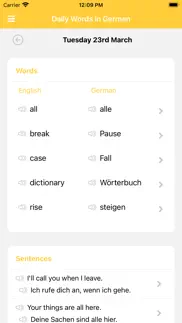 learn new words iphone screenshot 1