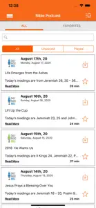 Daily Radio Bible App screenshot #3 for iPhone