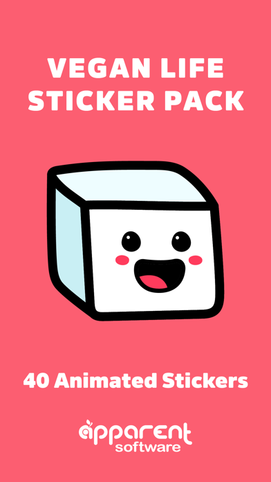 Vegan Life Stickers Screenshot