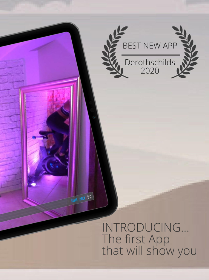 Spinning Sweat Exercise App